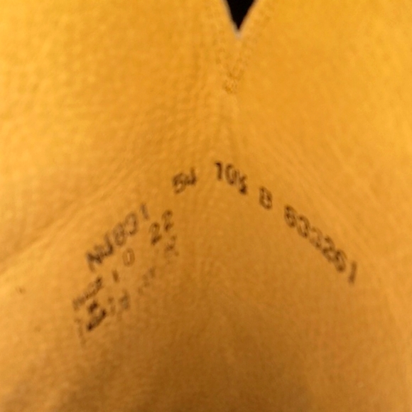 Lucchese woman's cowgirl boots 10.5B tan Priscilla - Picture 4 of 4